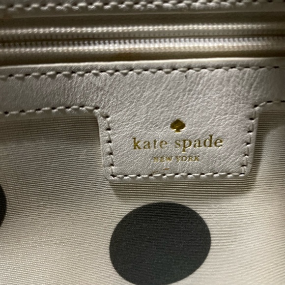 KATE SPADE White Leather shoulder bag - Picture 3 of 10